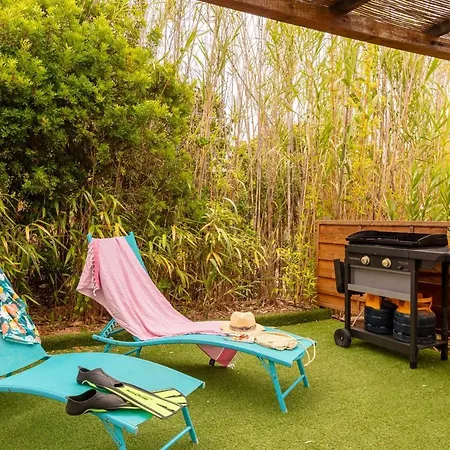 L'estrellus, Mobil-home Climatise Au Coeur Du Vignoble A Quelques Metres De La Vakantiehuis *