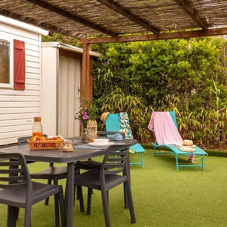 L'estrellus, Mobil-home Climatise Au Coeur Du Vignoble A Quelques Metres De La Vakantiehuis