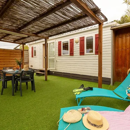 L'estrellus, Mobil-home Climatise Au Coeur Du Vignoble A Quelques Metres De La * Hyeres