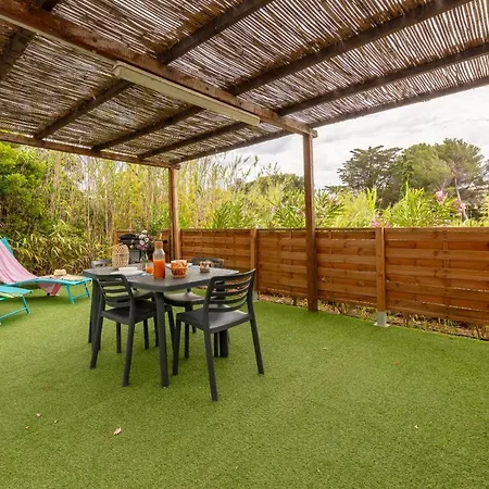 Vakantiehuis L'estrellus, Mobil-home Climatise Au Coeur Du Vignoble A Quelques Metres De La *